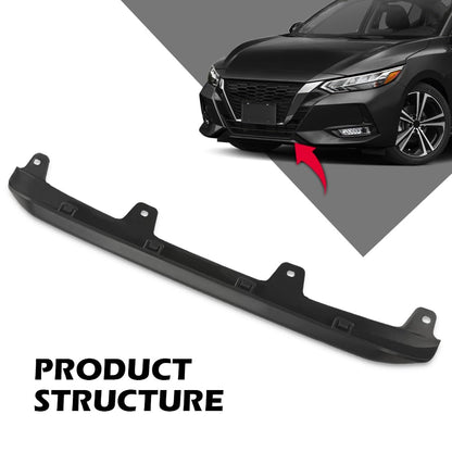 G-PLUS Front Bumper Lower Grille Trim Molding Assembly Compatible with Nissan Sentra 2020 2021 62072-6LB0H