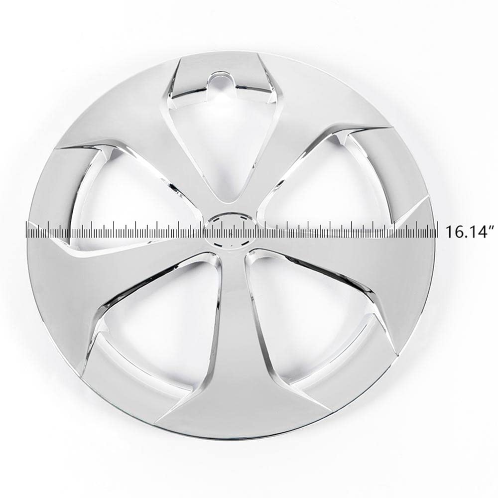 G-PLUS 15 inch Hubcaps, Compatible with to.yo.ta Prius 2010 2011 2012 2013 2014 2015 Auto Tire Replacement Exterior Cap 61167-42602-47060 Wheel Covers Hub Caps