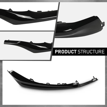 G-PLUS Front Bumper Side Lower Trim Left Matte Compatible with Toyota Camry XSE SE 2021-2023 5312406260