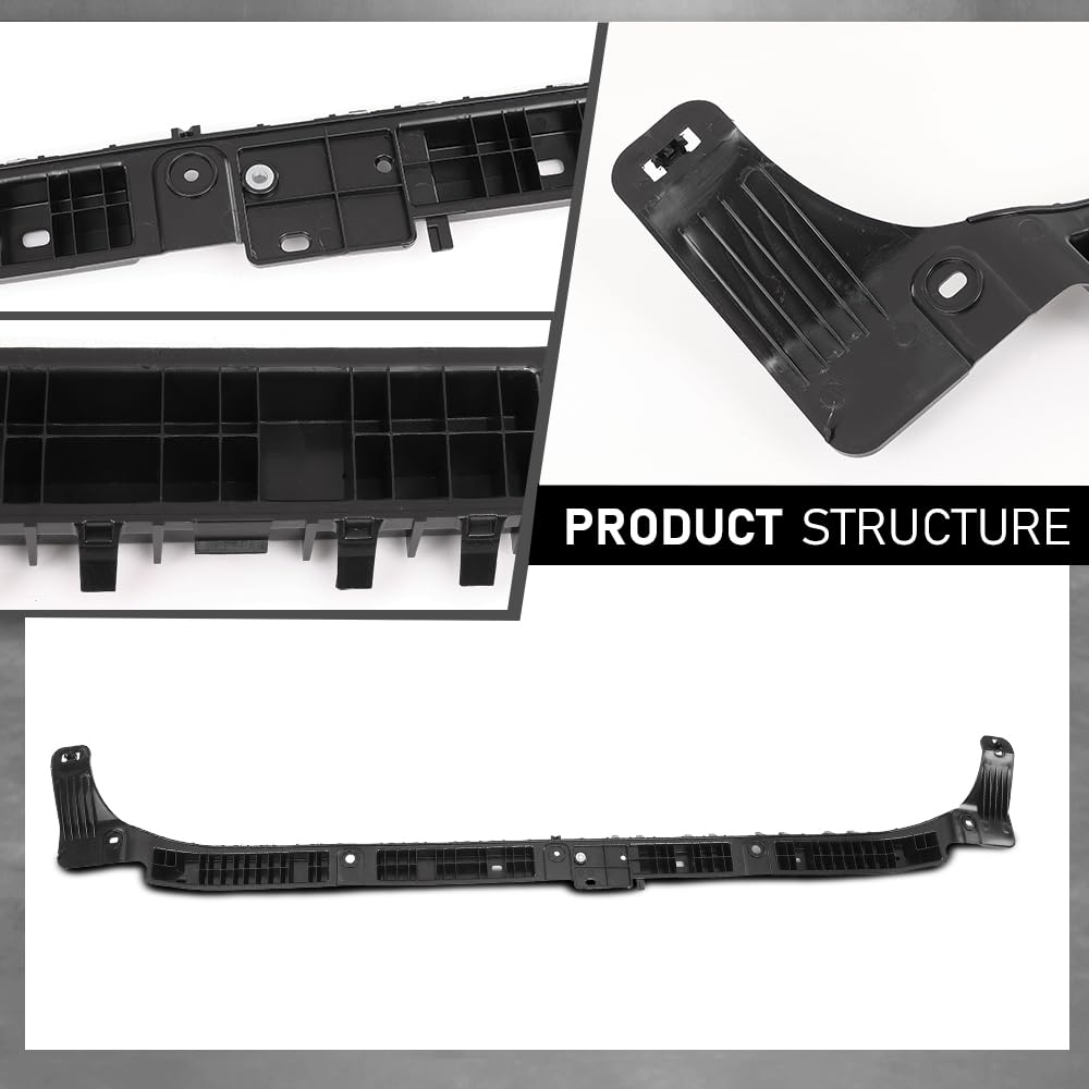 G-PLUS Rear Bumper Bracket Center Mount Compatible with Tesla Model 3 2017-2023 112119100E, 1121191-00-E, 1121191 00 E Black