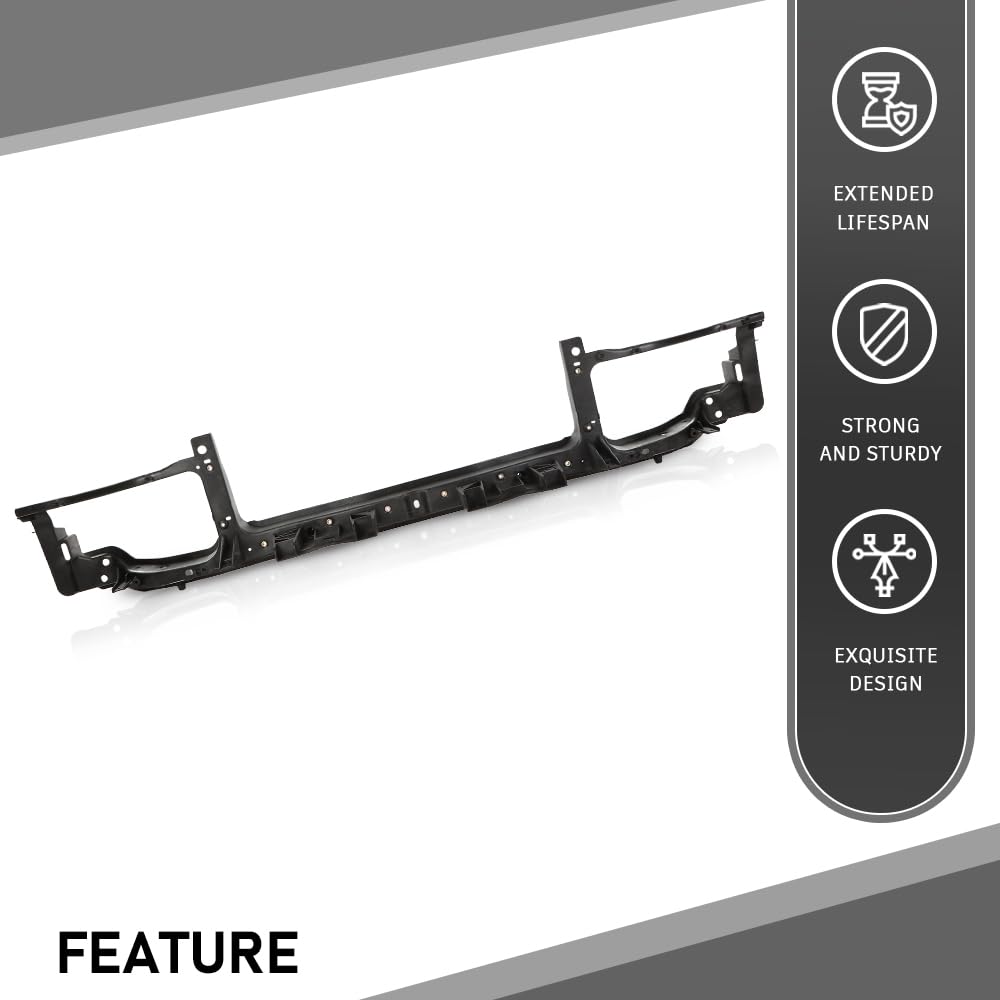 G-PLUS Upper Radiator Support Upper Tie Bar Compatible with Dodge Charger 2011-2014 Black