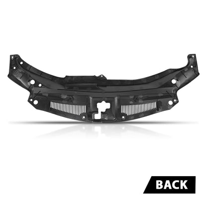 G-PLUS Radiator Support Cover Compatible with LX RX350 (submodel: Base, F Sport) 2016-2020, Fit LX RX450hL Base 2018-2019 532950E090, 53295-0E090, LX1224112 Black PP