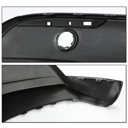 G-PLUS Rear Bumper Lower Fascia Valance Cover Trim Compatible with Tesla Model Y 2020 2021 2022 1494006-00-A, 149400600A, 1494006 00 A, Black Textured