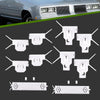 G-PLUS Lower Body Molding Trim Retainer Clips Compatible with 1981-1988 Oldsmobile Cutlass, Complete Lower Body Molding Clips Install Full Set 14 PCS