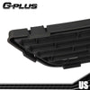 G-PLUS Front Bumper Lower Grille Black Compatible with Nissan Sentra 1.8l 2013 2014 2015 62254-3SH0A
