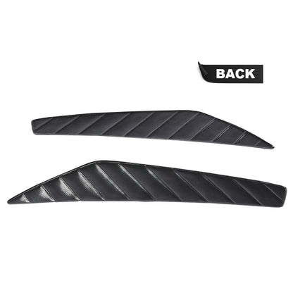 G-PLUS Door Panel Insert 2012-2014LL-BLK Compatible with 2010-2014 Ford Mustang Pleated New!