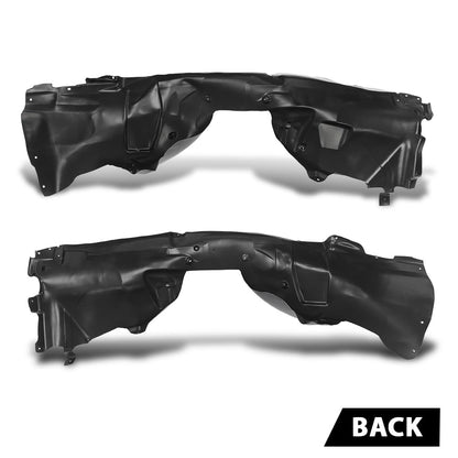 G-PLUS Pair Front Fender Liner Inner, Compatible with Ford Mustang EcoBoost GT 2018-2023 For Models Without Performance Package, LH Driver & RH Passenger 2PCS, FO1248190, FO1249190