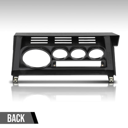 G-PLUS Dashboard Instrument Cover Trim Panel Compatible with Land Rover Defender MTC5459 Black