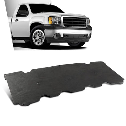 G-PLUS Black Hood Insulation Pad 1/2" with Clips Compatible with GMC Pick-Up Trucks 2007 2008 2009 2010 2011 2012 2013, Not Fit Chevy Trucks