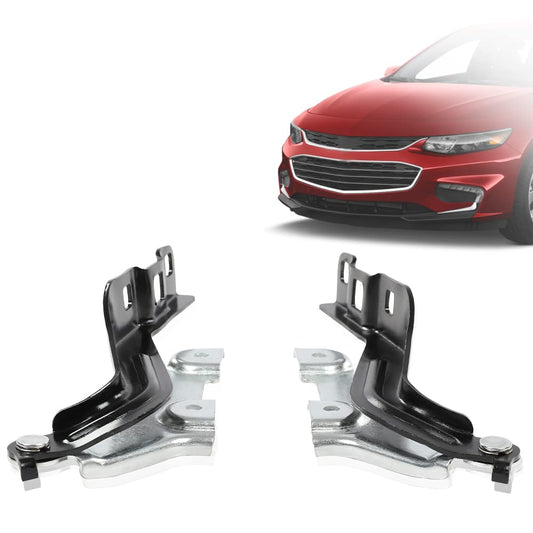 G-PLUS Hood Hinge Set Left Driver and Right Passenger Side Compatible with 2016-2022 Chevy Malibu Left Right Hood Hinge Assembly 23134811 GM1236171 23134810 GM1236170