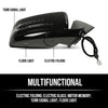 G-PLUS Rear View Mirror w/o Blind Spot Left & Right Side Compatible with Benz S 550 4Matic Base 2007-2009,Fit Benz S 600/S 65 AMG Base 2007-2009 2218100576 2218100676