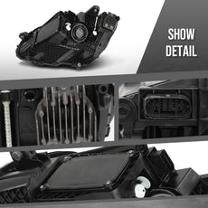 G-PLUS LED Headlight Right for Benz C300 C43 W205 2019-2021 Black Product Specifications