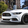 G-PLUS Splitter Style Front Bumper Lip Spoiler Wing Body Kit Compatible with 2015-2017 Ford Mustang