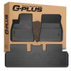 G-PLUS Model 3 Floor Mats Compatible with Tesla Model 3 2017-2023 Sept Old Style,Not Fit 2023 Oct-2026 New Model,TPE All Weather Custom Fit Full Cover Protection Floor Liners Black 3PCS