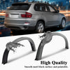 G-PLUS Fender Flares, Compatible with BMW X5 E70 With 20" / 21" Wheel Models Only 2007-2013, [Do Not Fit M Models], Arch Extension Wheel Extended Protector Smooth Black 4pcs