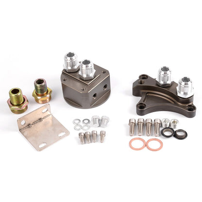 Oil Wedge Block Adaptor Replacement For NISSAN 240SX 200SX SR20DET S13 S14 S15