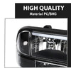 G-PLUS LED Headlights Assembly Front Headlamps Left Right Fit Chevy Blazer 1998-2005, Fit Chevy S10 Pickup 1998-2004 with Bumper Lights Clear Lens Black Housing Clear Reflector,faros delanteros