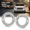 G-PLUS Fog Light Lamp Bezel Trim Set Left & Right Compatible with Toyota RAV4 2009-2012 521280R030