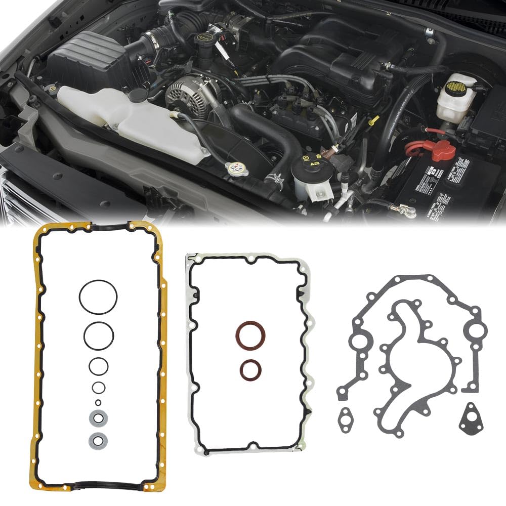G-PLUS Engine Conversion Gasket Set Lower Gasket Set Compatible with Ford Explorer 1997-2009/Fit Ford Mustang 4.0L 2005-2009/Fit Ford Ranger 4.0L 2000-2009 CS9293, CS9293-1, CS24003, CS6-20700