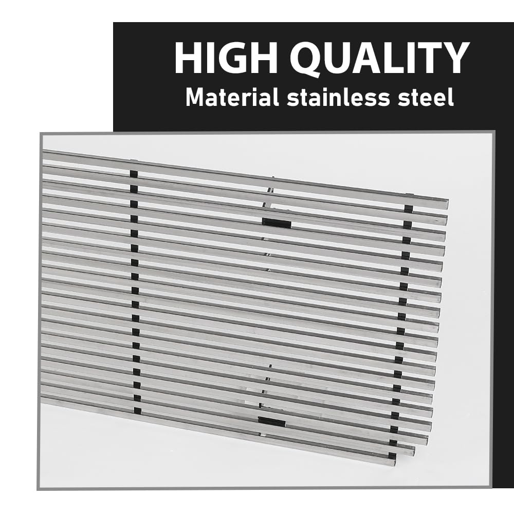 G-PLUS Main Stainless Steel Chrome Billet Grille Grill Compatible with Chevy Blazer C/K Pickup Suburban 1973-1980, Compatible with GMC C/K Pickup Suburban 1973-1980