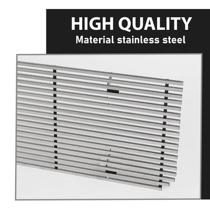 G-PLUS Main Stainless Steel Chrome Billet Grille Grill Compatible with Chevy Blazer C/K Pickup Suburban 1973-1980, Compatible with GMC C/K Pickup Suburban 1973-1980