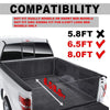 G-PLUS Fender Flares 4 PCS Textured Factory Compatible with Chevy Silverado 1500 2014-2018/ Silverado 2500 3500HD 2015-2019 (6.5' and 8' Long Bed), NOT Fit GMC Sierra & Dually model Wheel Flares Cover