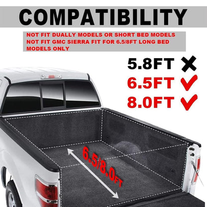 G-PLUS Fender Flares 4 PCS Textured Factory Compatible with Chevy Silverado 1500 2014-2018/ Silverado 2500 3500HD 2015-2019 (6.5' and 8' Long Bed), NOT Fit GMC Sierra & Dually model Wheel Flares Cover