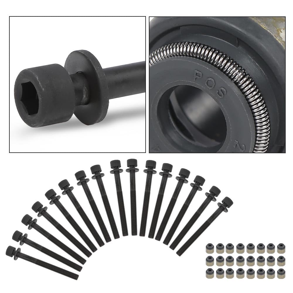 G-PLUS Head Gasket Set Bolts Compatible with Nissan Frontier 4.0L 2005-2019/Fits Suzuki Equator 4.0L 2009-2012/Fit Nissan NV1500 NV2500 NV3500 4.0L 2012-2020 HS26370PT ES72900