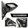 G-PLUS Mirror w/o Blind Spot Right Passenger Side Compatible with Benz E350 E400 E550 2010-2017/Fit Only 2 Doors Coupe/Not Fit 4 Doors Sedan 2078100776 Black