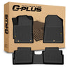 G-PLUS TPE Floor Mats Fit Hyundai Elantra Sedan 2017-2020 1st & 2nd Row Truck Accessories Cargo Liners All Weather Protection 3pcs Black Alfombras para Carro