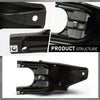 G-PLUS Front Lower Headlight Bumper Bracket Right Passenger Side Compatible with BMW X5 2007-2013/Fit BMW X6 2008-2014 51657157984 BM1245101