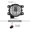 G-PLUS Fog Light Lamp Set Left Right Compatible with Ram Promaster 1500 2500 3500 2014-2022 AC2592111N