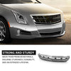 G-PLUS Front Bumper Lower Grille Radiator Grill Compatible with Cadillac XTS 2013-2017 GM1036158, 12457782, 20901627 Chrome Black