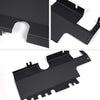 Black Performance Radiator Shroud Cooling Plate Kit Compatible With Subaru WRX STI 2015 2016 2017 2018