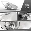 G-PLUS Front Bumper Fog Lights w/Switch + Sliver Cover Bezels Compatible with Toyota Avalon 2013 2014 2015 Left & Right Clear Lens Chrome Housing, 812200W040, 8122008020, 812100W050