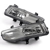 G-PLUS Front Bumper Fog Lights Set W/Bracket Compatible with 2017-2018 Nissan Rogue S SL SV Clear Lens Driving Fog Lamps A Pair W/Bezel