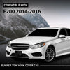 G-PLUS Front Bumper Tow Hook Cover Cap Compatible with Benz E550 E400 E350 E250 4Matic Hybrid 2014-2016 A2128852422