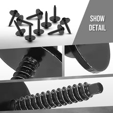 G-PLUS Fender Liner Bolts for GMC Chevy 2008-2021 Torx Screw Close-up View