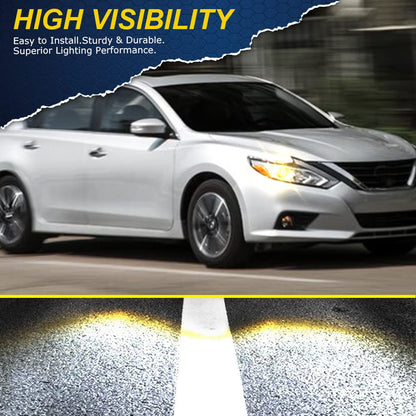 G-PLUS Headlights, Fit 2016-2018 Nissan Altima 4-Door Sedan,(Compatible w/o LED Halogen Headlight),Automotive Halogen Type Headlamps Chrome Housing,Passenger Side (Right),faros delanteros