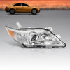 G-PLUS Headlight Assembly Front Headlamp Right Side Compatible with Toyota Camry Sedan 4-Door 2010-2011 TO2503195, TO2503195, 81150-06520, 81110-06520, 8111006500, TO2503191, 8115006500 White