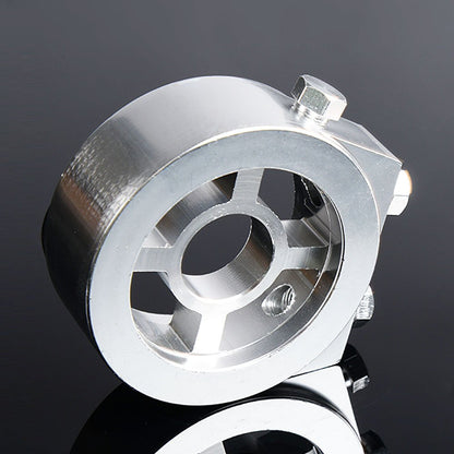 G-PLUS Oil/Gauge Filter Oil Pressure Adapter Universal Aluminum Oil pressure/temperature gauge Filter Cooler Sandwich Plate Adapter M20 X 1.5 Racing Sport JDM