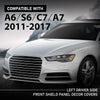 G-PLUS Front Left Underbody Splash Shield Guard Cover, Compatible with Audi A6 S6 A7 2011-2017/ A6 Allroad 2013-2017, 4G0825201, 4G0825201B