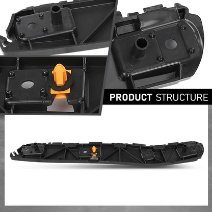 G-PLUS Rear Left Lower Bumper Support Bracket, Compatible with Ford Escape SEL 2018-2019/ Ford Escape (submodel: S, SE, Titanium) 2017-2019, Driver Side, GJ5Z17D943B, FO1142125