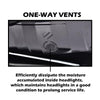 G-PLUS Headlights Fit Ford F150 250 350 Bronco/F-Super Duty 1992-1997 w/Corner Signal Driver Passenger Headlamps Clear Lens Black Housing Amber Reflector,faros delanteros