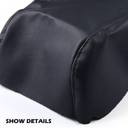 G-PLUS Center Console Armrest Cover Compatible with Toyota Avalon 2013 2014 2015 2016 2017 2018 Black Synthetic Leather