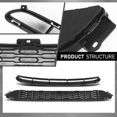 G-PLUS Front Lower Center Bumper Grille 2PCS for Kia Sorento 2014-2015 Additional Angle