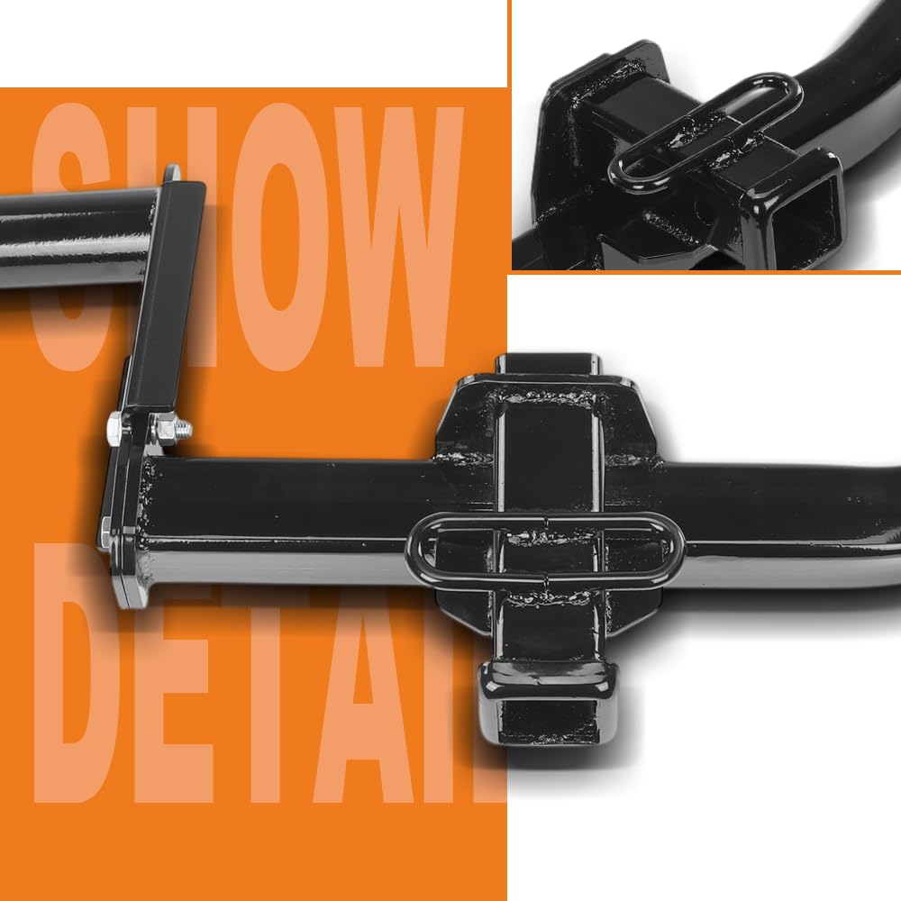 G-PLUS 2" Receiver Class 3 Trailer Hitch Compatible with Hyundai Palisade/Kia Telluride 2020-2025 Black