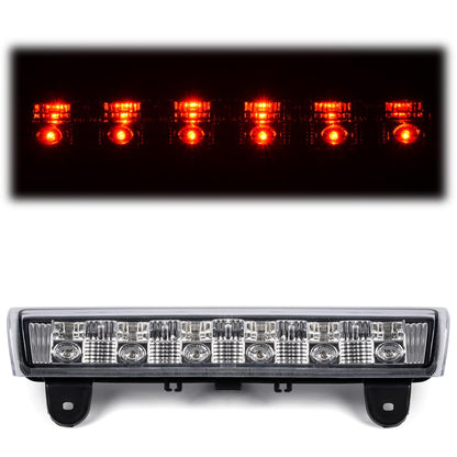 G-PLUS LED Third Brake Cargo Light Compatible With 2000-06 Chevy Suburban Tahoe GMC Yukon(ONLY For Liftgate Rear Doors),3RD Stop Tail Lamps (LED Chrome Housing Clear Lens)