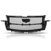 G-PLUS Front Bumper Grille Assembly Compatible with Cadillac Escalade 2021-2023 84830289 Gloss Black