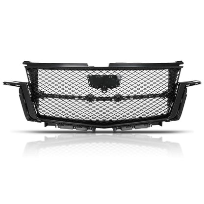 G-PLUS Front Bumper Grille Assembly Compatible with Cadillac Escalade 2021-2023 84830289 Gloss Black